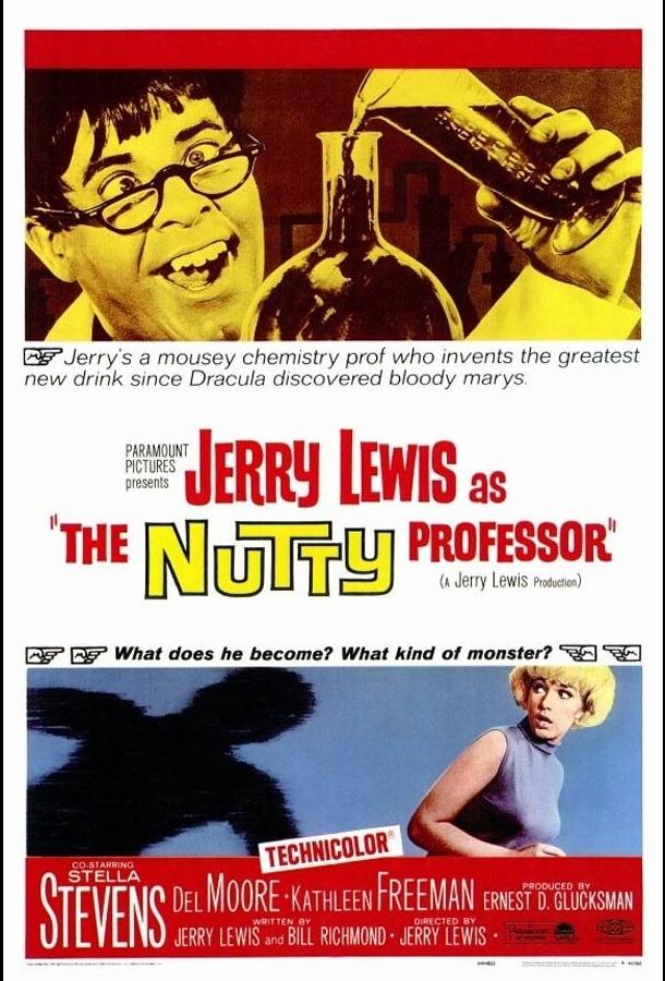 Постер к Чокнутый профессор (1963)