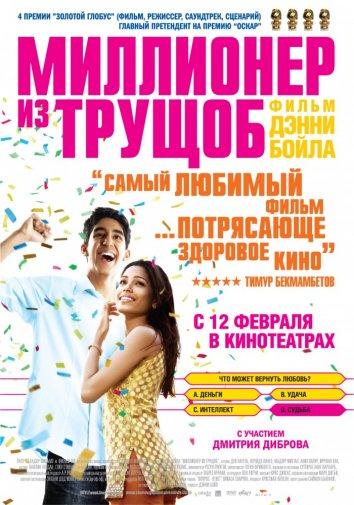 Постер к Миллионер из трущоб (2008)