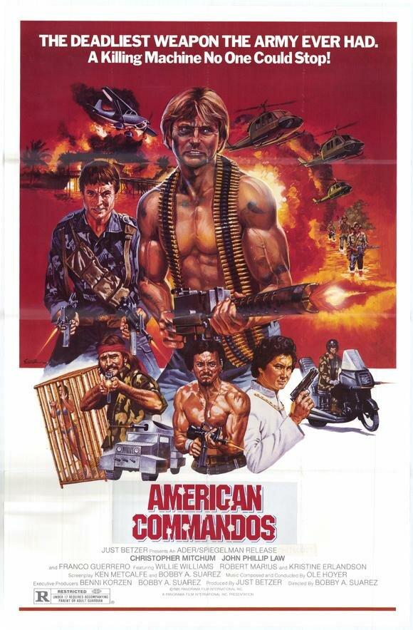 Постер к Американские коммандос (1985)