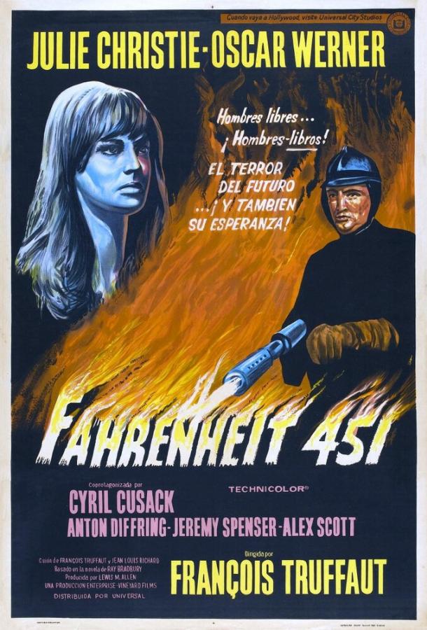 Постер к 451º по Фаренгейту (1966)